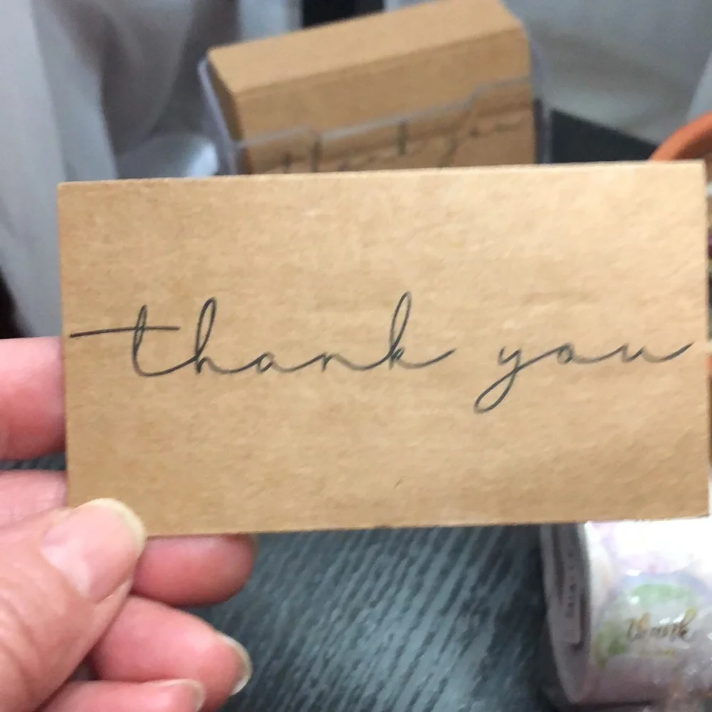 CARD HOLDER, BUSINESS CARDS AND THANK YOU STICKERS FOR YOUR POSH SELLS
